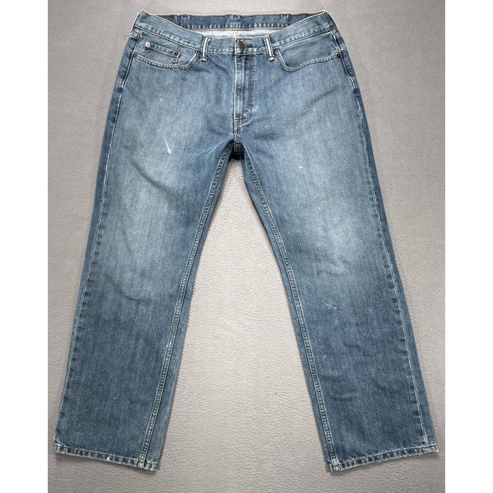 Levis 559 Jeans Men Sz 38x32 Blue Straight Grunge American Cowboy Workwear Denim